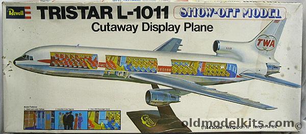 Revell 1/144 Show-Off TWA Lockheed L-1011 with Full Interior Detail, H196 plastic model kit